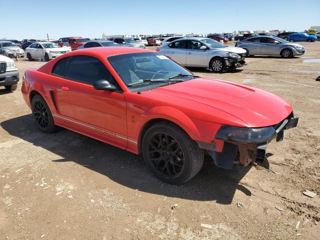 1FAFP40634F204219 - 2004 FORD MUSTANG RED photo 4