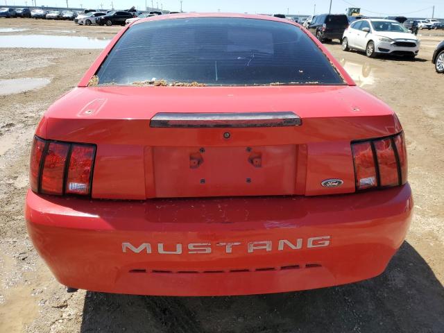 1FAFP40634F204219 - 2004 FORD MUSTANG RED photo 6
