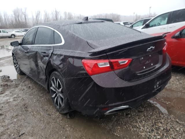 1G1ZG5ST7LF140791 - 2020 CHEVROLET MALIBU RS 勃艮第红 照片 3