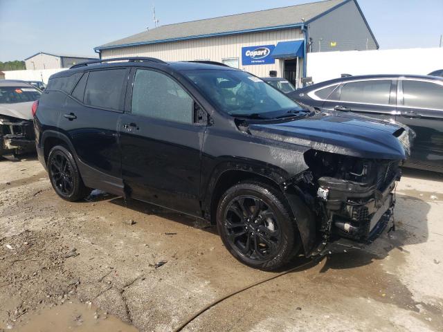 3GKALTEV2ML323366 - 2021 GMC TERRAIN SLE BLACK photo 4