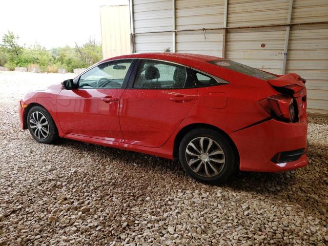 2HGFC2F54JH548128 - 2018 HONDA CIVIC LX RED photo 2