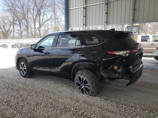 5TDGZRBH5MS084881 - 2021 TOYOTA HIGHLANDER XLE 黑色 照片 2