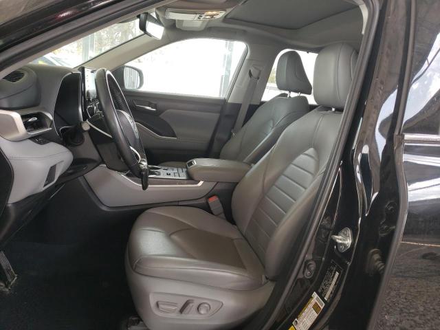 5TDGZRBH5MS084881 - 2021 TOYOTA HIGHLANDER XLE 黑色 照片 7