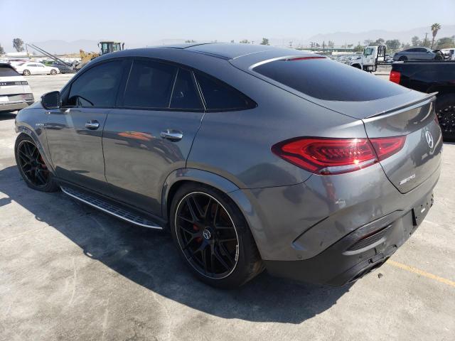 4JGFD8KB2MA489637 - 2021 MERCEDES-BENZ GLE COUPE 63 S 4MATIC AMG GRAY photo 2