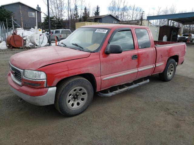 1GTEK19T01E144185 - 2001 GMC NEW SIERRA K1500 RED photo 1