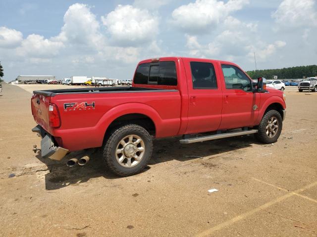 1FT7W2BT3BEA90427 - 2011 FORD F250 SUPER DUTY RED photo 3