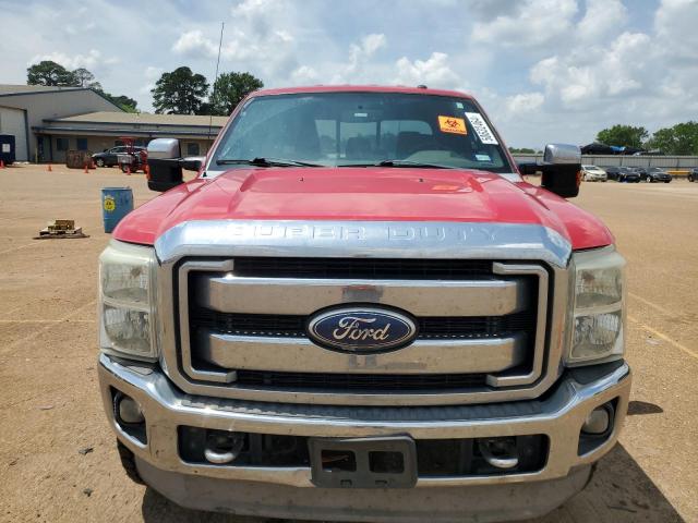 1FT7W2BT3BEA90427 - 2011 FORD F250 SUPER DUTY RED photo 5