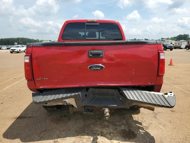 1FT7W2BT3BEA90427 - 2011 FORD F250 SUPER DUTY RED photo 6