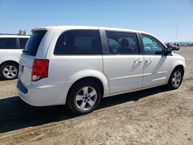 2C4RDGBG5DR633023 - 2013 DODGE GRAND CARA SE WHITE photo 3