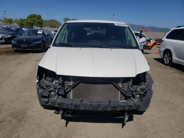 2C4RDGBG5DR633023 - 2013 DODGE GRAND CARA SE WHITE photo 5