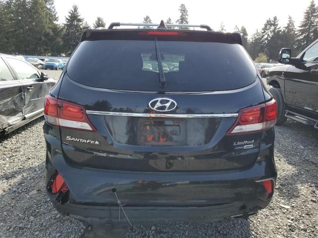 KM8SRDHF8HU196364 - 2017 HYUNDAI SANTA FE SE ULTIMATE BLACK photo 6