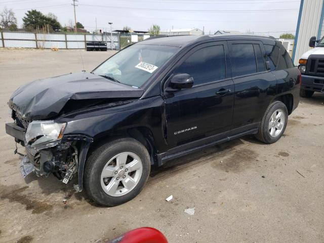 1C4NJCEA1GD734896 - 2016 JEEP COMPASS LATITUDE BLACK photo 1