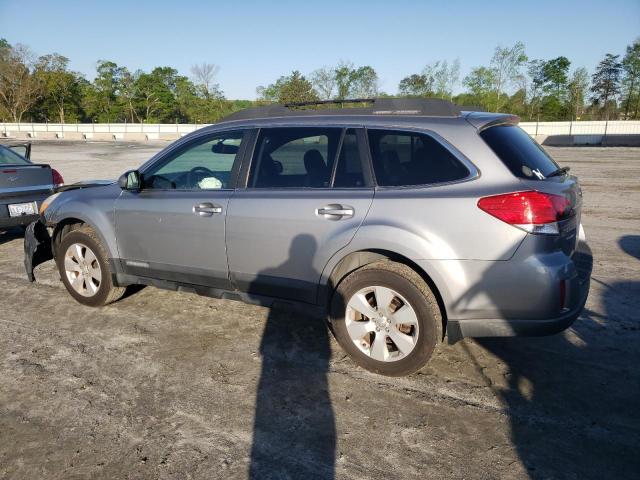 4S4BRCKC0A3312693 - 2010 SUBARU OUTBACK 2.5I LIMITED SILVER photo 2