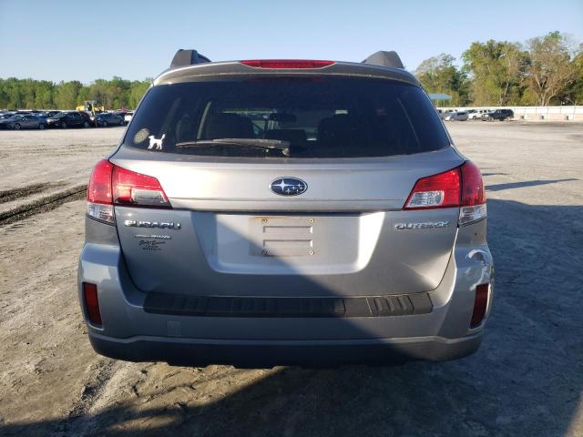 4S4BRCKC0A3312693 - 2010 SUBARU OUTBACK 2.5I LIMITED SILVER photo 6