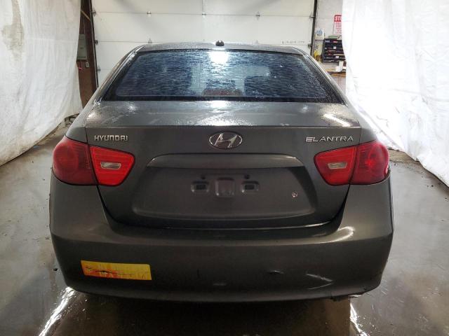 KMHDU46D69U640965 - 2009 HYUNDAI ELANTRA GLS GRAY photo 6