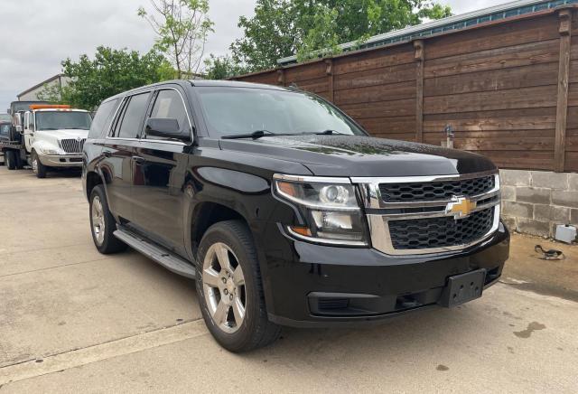 1GNLC2EC4FR298504 - 2015 CHEVROLET TAHOE POLICE BLACK photo 1