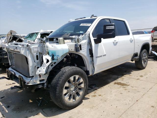 1GC4YNE72NF166683 - 2022 CHEVROLET SILVERADO K2500 HEAVY DUTY LT WHITE photo 1