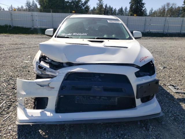 JA3AW56V88U050893 - 2008 MITSUBISHI LANCER EVOLUTION MR WHITE photo 5