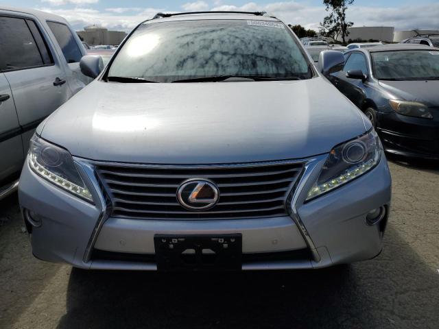 2T2BK1BA8DC220802 - 2013 LEXUS RX 350 BASE SILVER photo 5