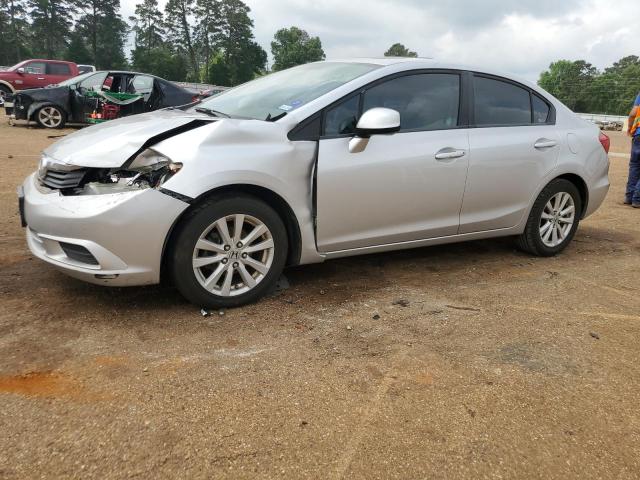 19XFB2F85CE058808 - 2012 HONDA CIVIC EX SILVER photo 1