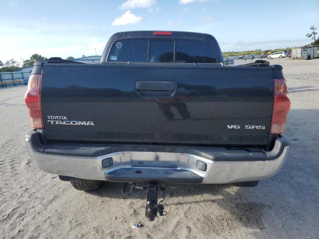 5TELU42N37Z425689 - 2007 TOYOTA TACOMA DOUBLE CAB BLACK photo 6