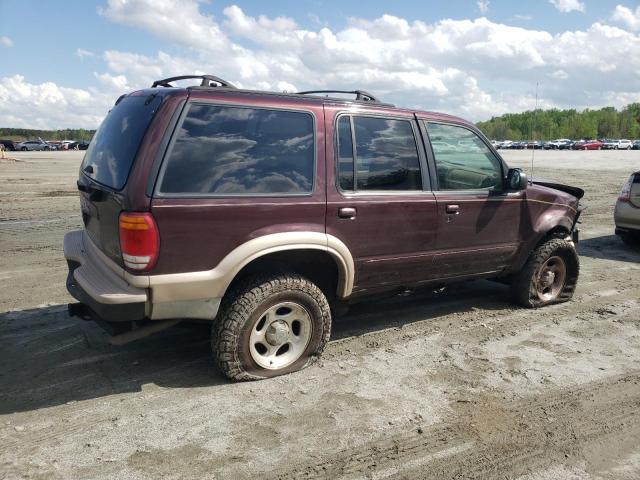 1FMDU34E5XZA02440 - 1999 FORD EXPLORER BURGUNDY photo 3