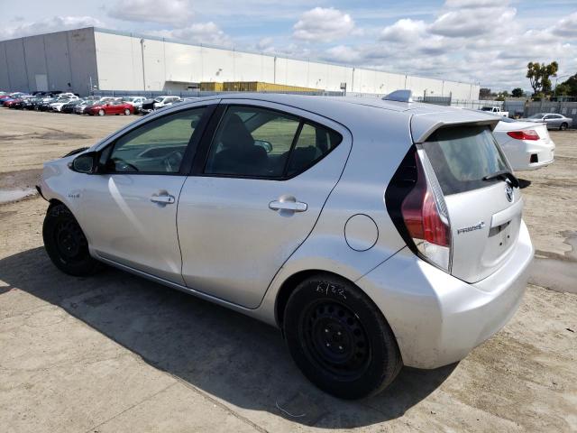 JTDKDTB37F1585152 - 2015 TOYOTA PRIUS C SILVER photo 2