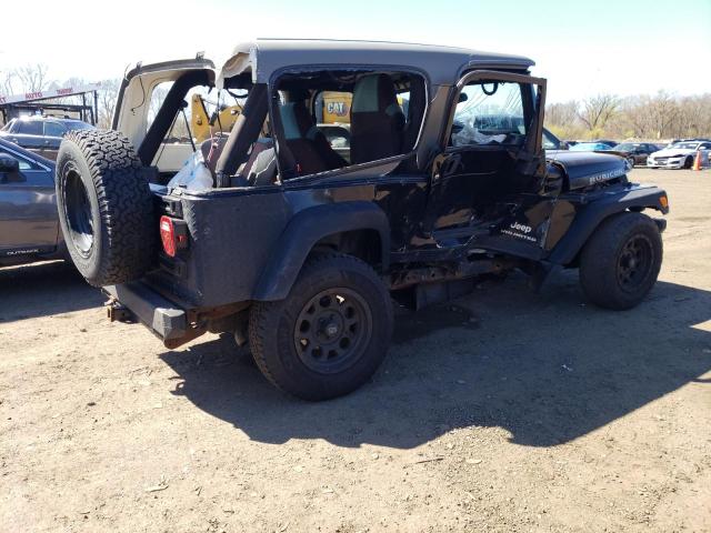 1J4FA64S86P737897 - 2006 JEEP WRANGLER / UNLIMITED RUBICON BLACK photo 3