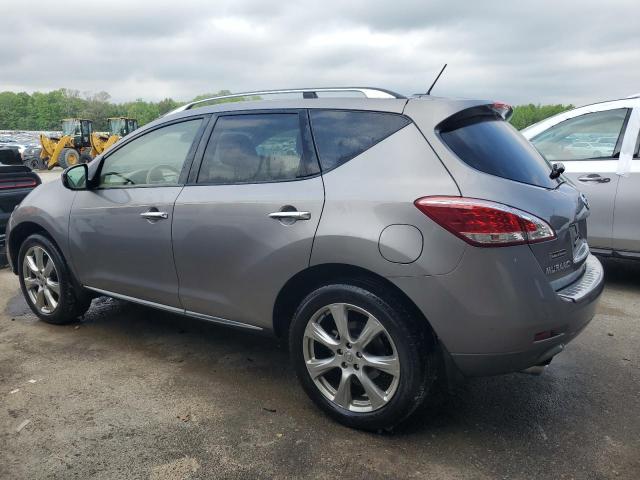 JN8AZ1MU1CW121459 - 2012 NISSAN MURANO S SILVER photo 2