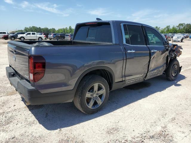 5FPYK3F73NB035635 - 2022 HONDA RIDGELINE RTL GRAY photo 3