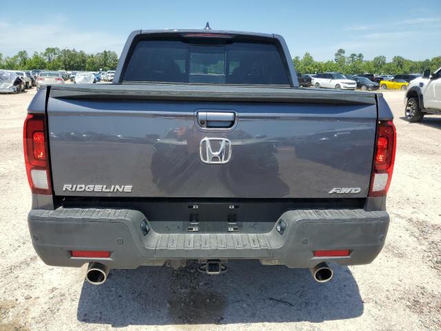 5FPYK3F73NB035635 - 2022 HONDA RIDGELINE RTL GRAY photo 6