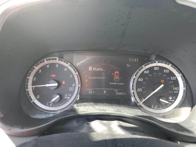 5TDGZRAH9NS130182 - 2022 TOYOTA HIGHLANDER XLE SILVER photo 9