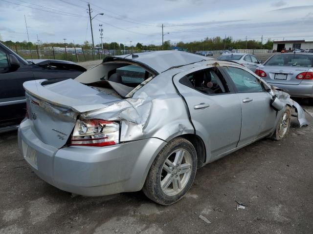 1B3CC5FB5AN198302 - 2010 DODGE AVENGER R/T SILVER photo 3