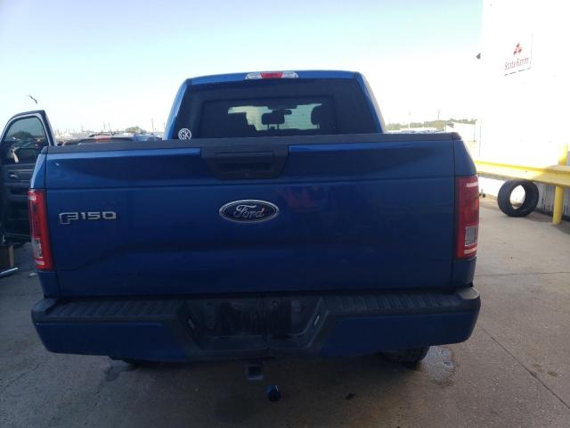 1FTEW1CG2HFC18131 - 2017 FORD F150 SUPERCREW BLUE photo 6