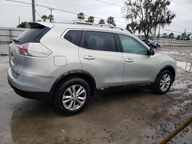 5N1AT2MT9EC813530 - 2014 NISSAN ROGUE S SILVER photo 3