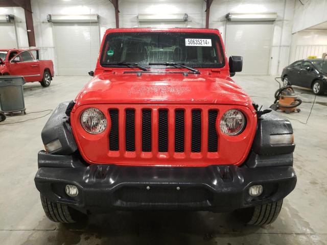 1C4HJXDN2NW271998 - 2022 JEEP WRANGLER U SPORT RED photo 5