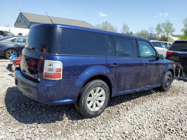 2FMGK5BC1BBD18042 - 2011 FORD FLEX SE BLUE photo 3