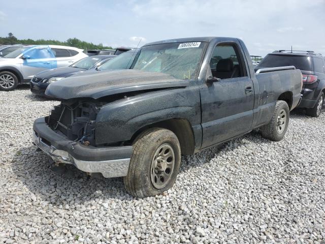 1GCEC14X97Z114451 - 2007 CHEVROLET SILVERADO C1500 CLASSIC BLACK photo 1