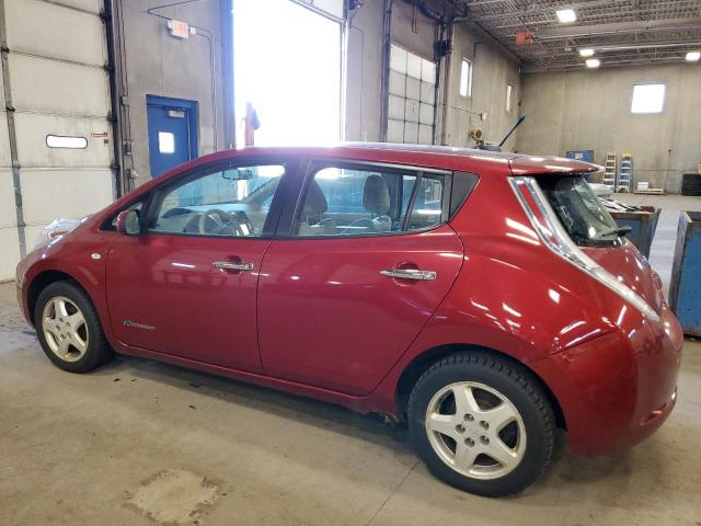 JN1AZ0CP5CT020494 - 2012 NISSAN LEAF SV RED photo 2