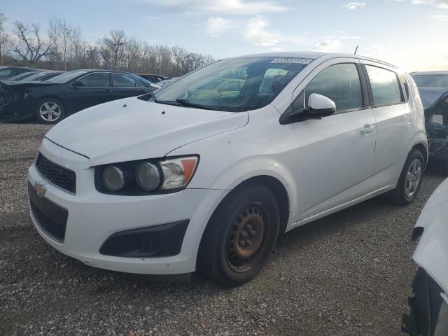 1G1JA6SH9F4119540 - 2015 CHEVROLET SONIC LS WHITE photo 1