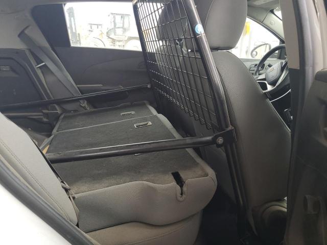 1G1JA6SH9F4119540 - 2015 CHEVROLET SONIC LS WHITE photo 10