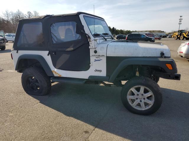 1J4FY19S8VP469990 - 1997 JEEP WRANGLER / SPORT WHITE photo 4