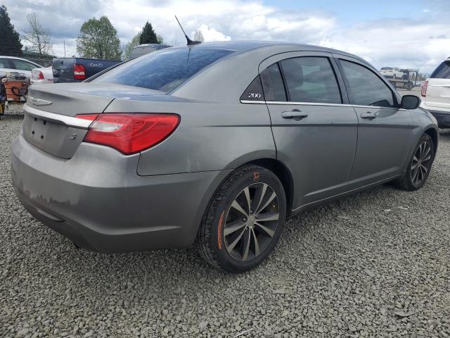 1C3CCBBB8DN656863 - 2013 CHRYSLER 200 TOURING GRAY photo 3