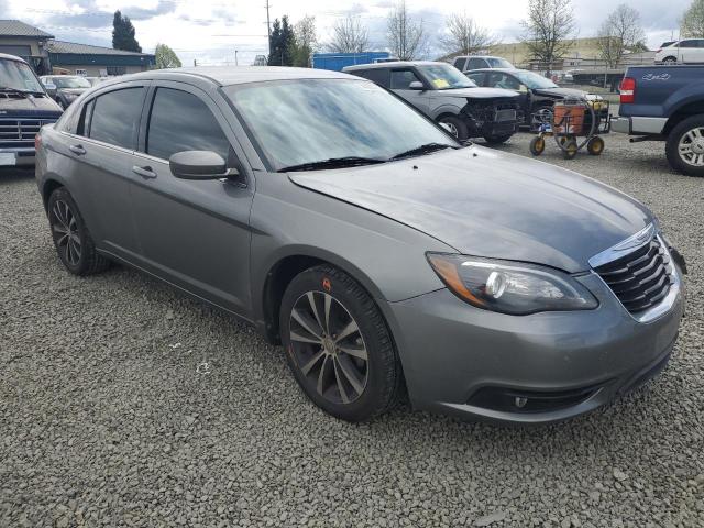 1C3CCBBB8DN656863 - 2013 CHRYSLER 200 TOURING GRAY photo 4