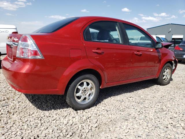 KL1TD56E59B605352 - 2009 CHEVROLET AVEO LS ბურგუნდია ფოტო 3