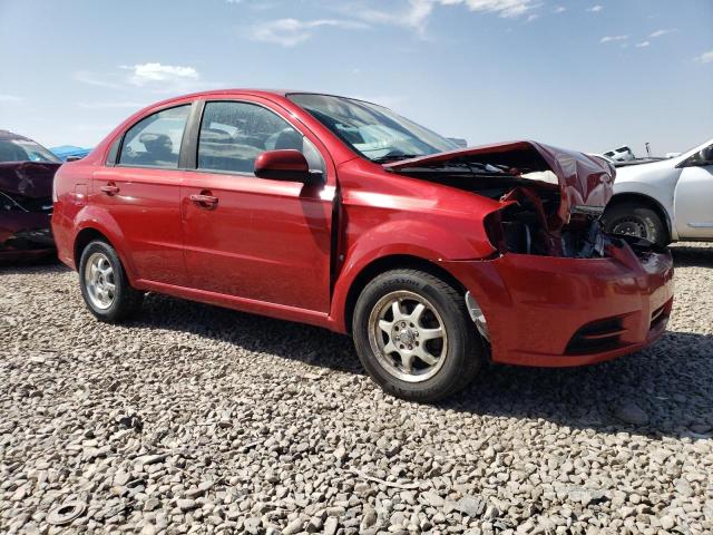 KL1TD56E59B605352 - 2009 CHEVROLET AVEO LS ბურგუნდია ფოტო 4