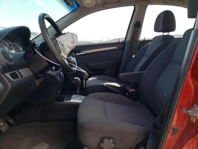 KL1TD56E59B605352 - 2009 CHEVROLET AVEO LS ბურგუნდია ფოტო 7