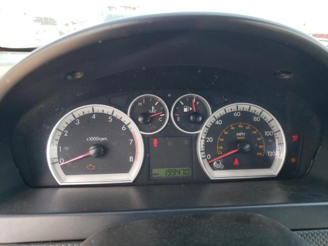 KL1TD56E59B605352 - 2009 CHEVROLET AVEO LS ბურგუნდია ფოტო 9