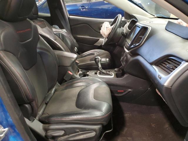 1C4PJMBS3HW664299 - 2017 JEEP CHEROKEE TRAILHAWK BLUE photo 7