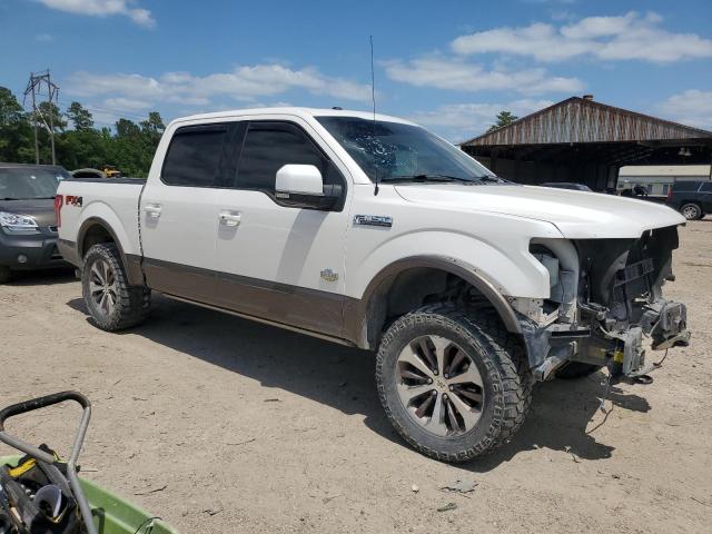 1FTEW1EF6GFC72020 - 2016 FORD F150 SUPERCREW WHITE photo 4